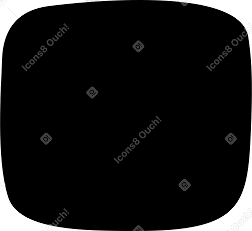 角丸正方形の背景 PNG、SVG