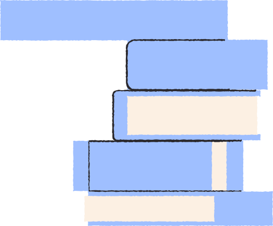 Illustration pile de livres aux formats PNG, SVG