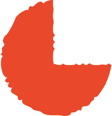Red pie chart PNG, SVG