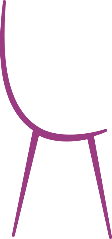 burgundy chair with back PNG, SVG