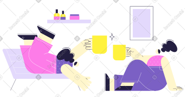 单身派对上的年轻女性 PNG, SVG