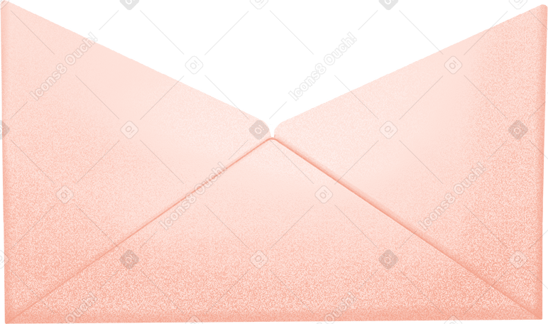 upper part of the beige envelope в PNG, SVG