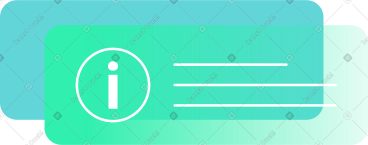 Rectangles with information PNG, SVG