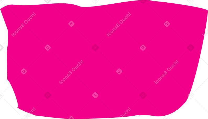 pink restangle with round corner Illustration in PNG, SVG