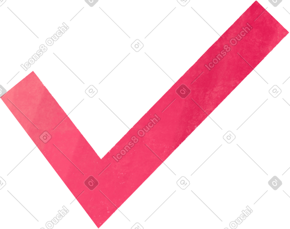 pink devotional check mark PNG, SVG