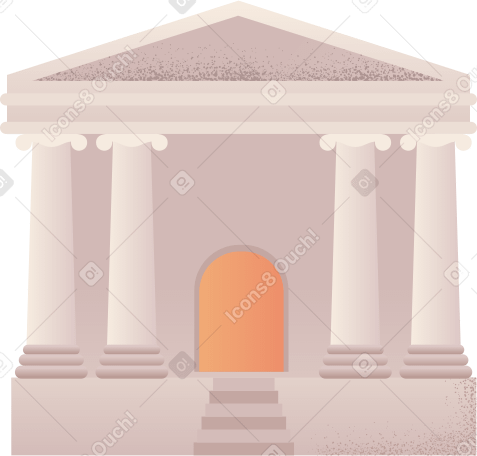 classical theater building PNG, SVG