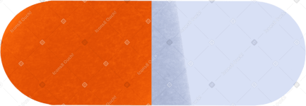orange pill PNG, SVG