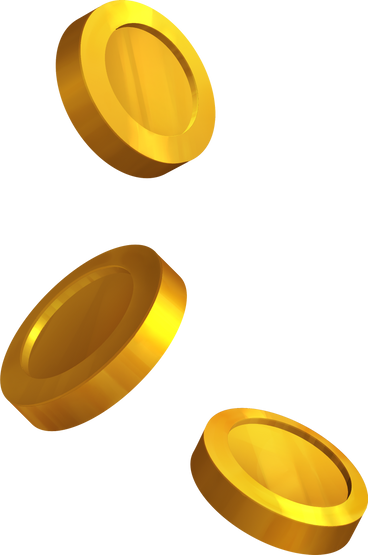 golden coins в PNG, SVG