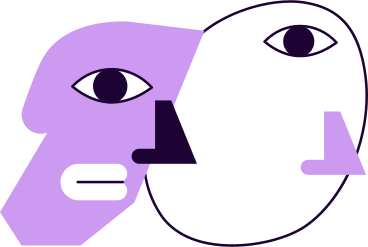 abstract faces PNG, SVG