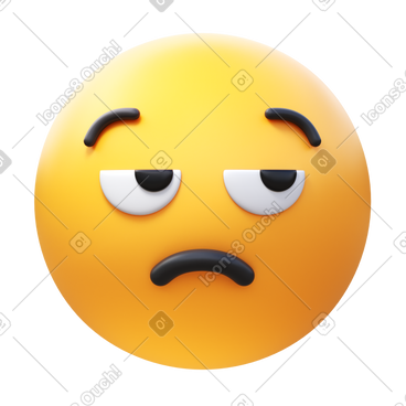 Unamused face PNG, SVG