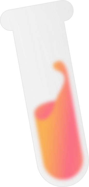 Tube de verre avec liquide PNG, SVG