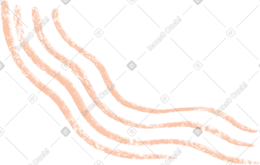 Pink curved lines PNG, SVG