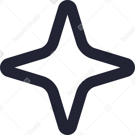 star white Illustration in PNG, SVG