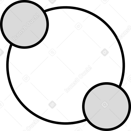 circles on the diagram PNG, SVG