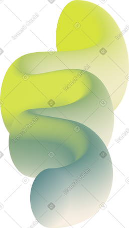 green curved shape PNG, SVG