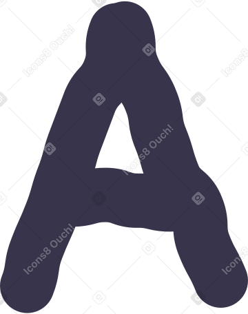 letter a в PNG, SVG