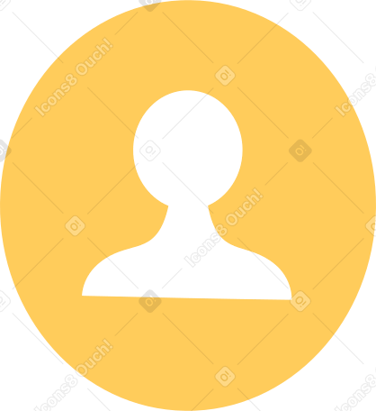 avatar icon Illustration in PNG, SVG