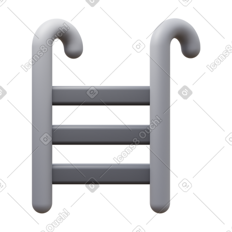 3D ladder PNG, SVG