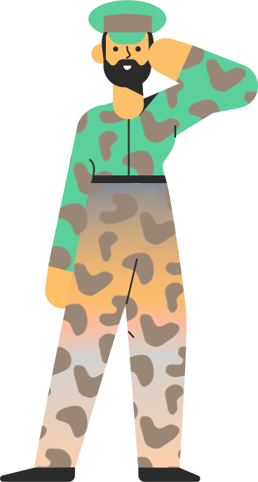 военные в PNG, SVG