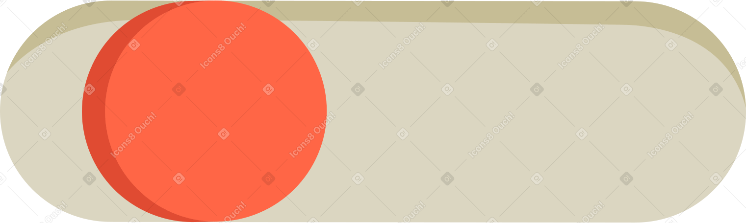 Красная полоса прокрутки в PNG, SVG