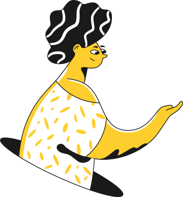 woman with an outstretched hand PNG, SVG