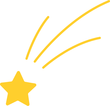 falling star PNG, SVG