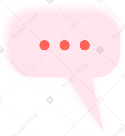 chat bubble typing PNG, SVG