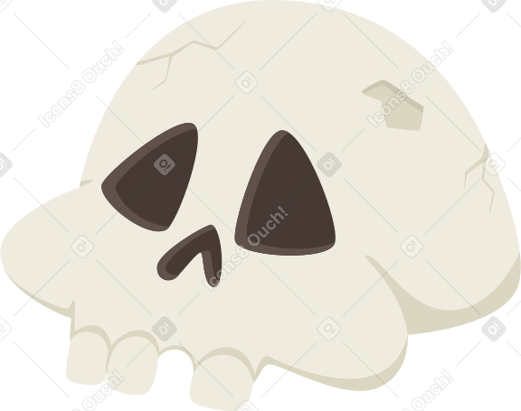 crâne PNG, SVG