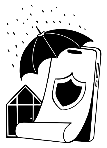 Услуги по страхованию жилья по телефону в PNG, SVG