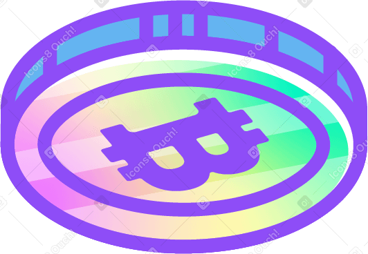 Bitcoin-münze PNG, SVG