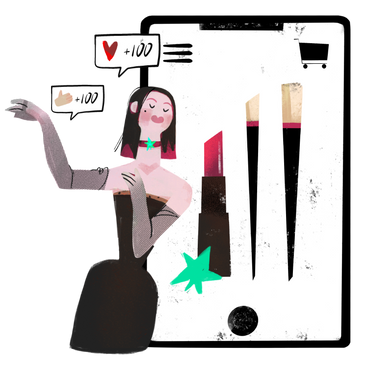 Make up store PNG, SVG