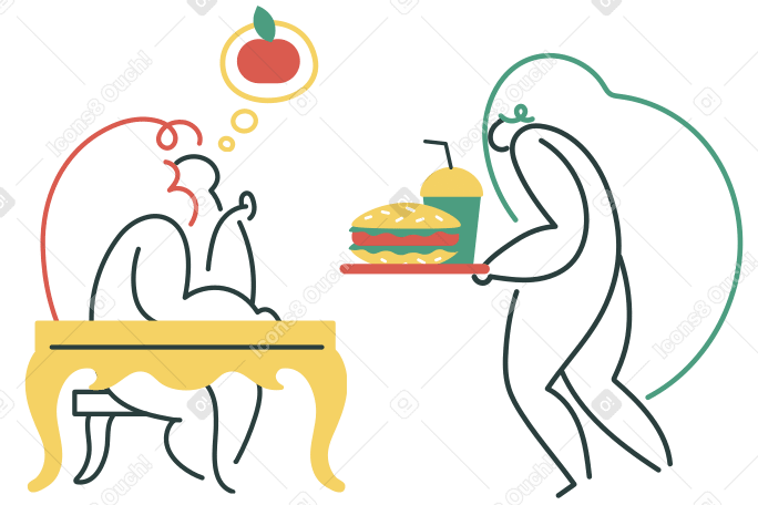 Junk food Illustration in PNG, SVG