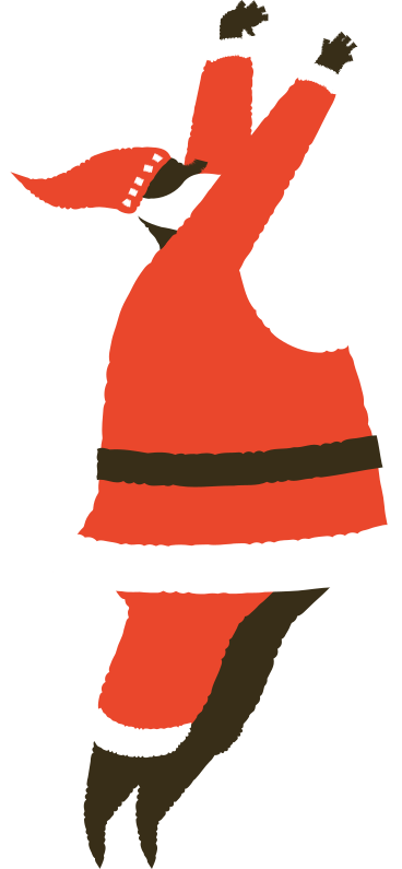 Дед мороз в PNG, SVG