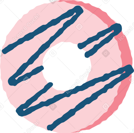 пончик в PNG, SVG