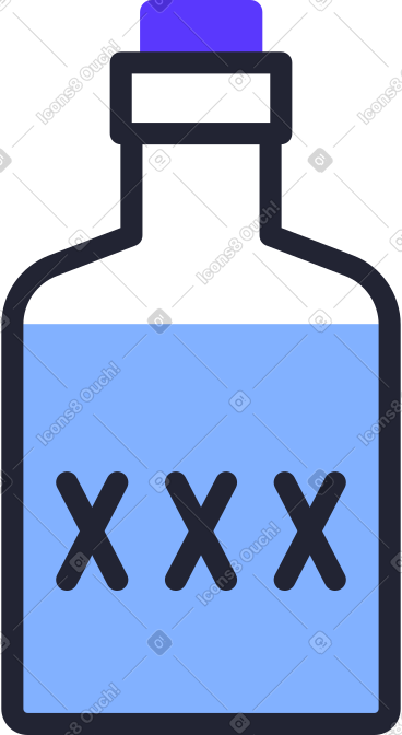 Poison bottle PNG, SVG