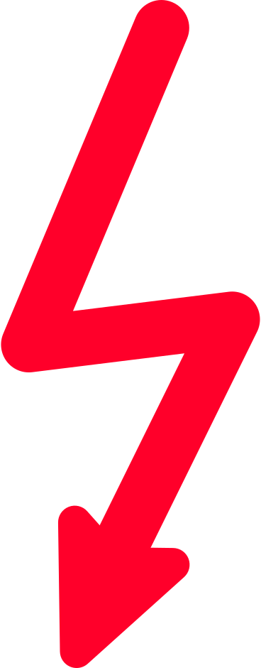 red down arrow PNG, SVG