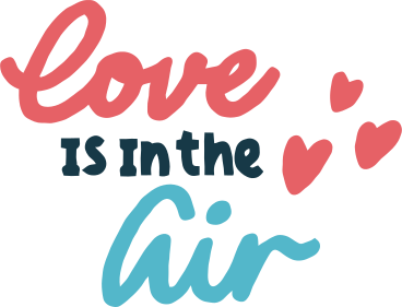 Love is in-the air PNG, SVG
