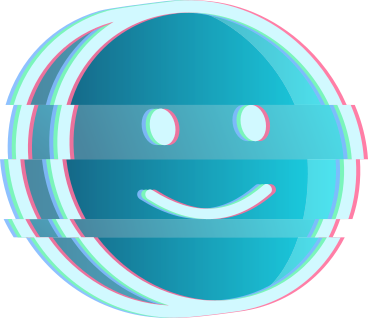 Icône de smiley pixel PNG, SVG