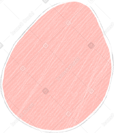 pink easter egg PNG, SVG