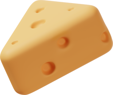 Piece of yellow cheese  PNG, SVG