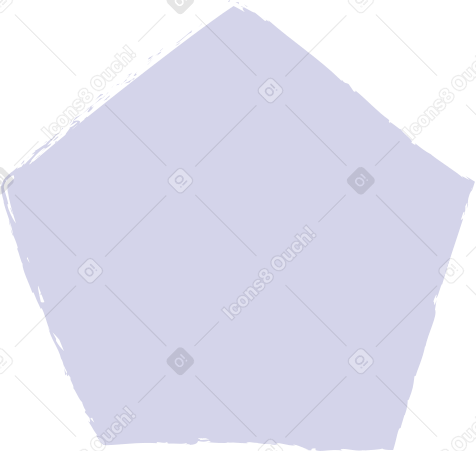 purple pentagon Illustration in PNG, SVG