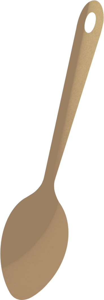 wooden spoon PNG, SVG