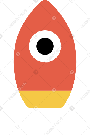 взлет ракеты в PNG, SVG