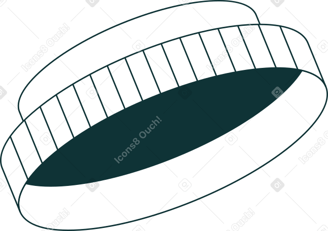 pill bottle cap Illustration in PNG, SVG