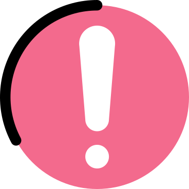 느낌표 핑크 아이콘 PNG, SVG