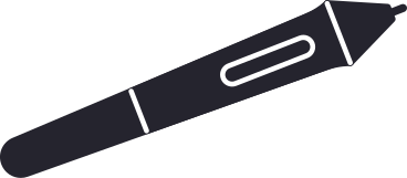 pen from graphic tablet PNG, SVG