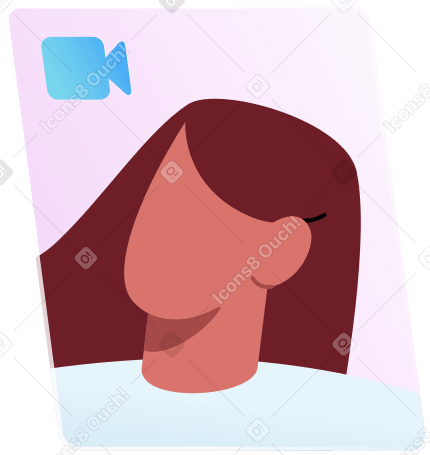 브라우저 창 속의 여자 PNG, SVG