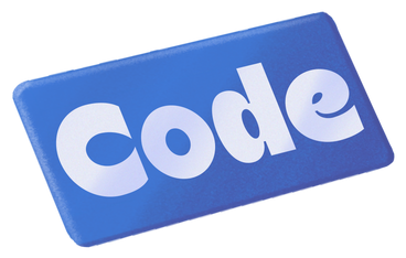Lettering code text PNG, SVG
