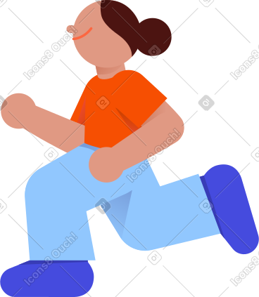 运行的女人 PNG, SVG