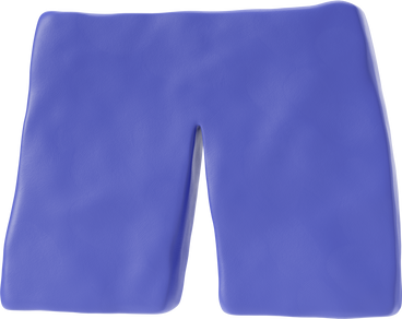 Short bleu PNG, SVG